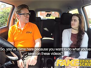 faux Driving school sexy insatiable new learner
