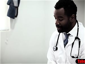 big black cock physician exploits fave patient into anal invasion lovemaking exam